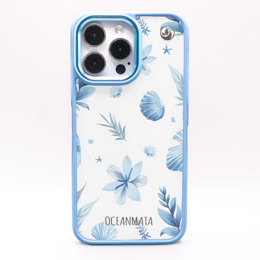 iPhone 13 Case - Flowers &amp; Shells - sustainable