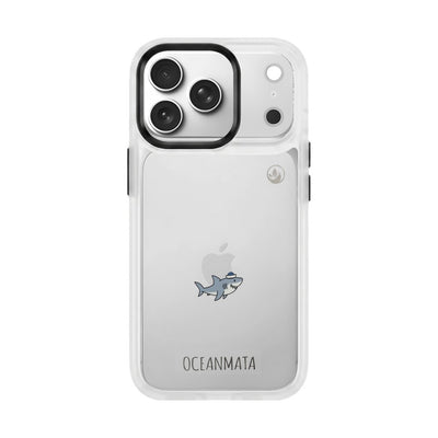 iPhone 17 Pro Max Case - Shark Blue - "Captain Shark" - Sustainable