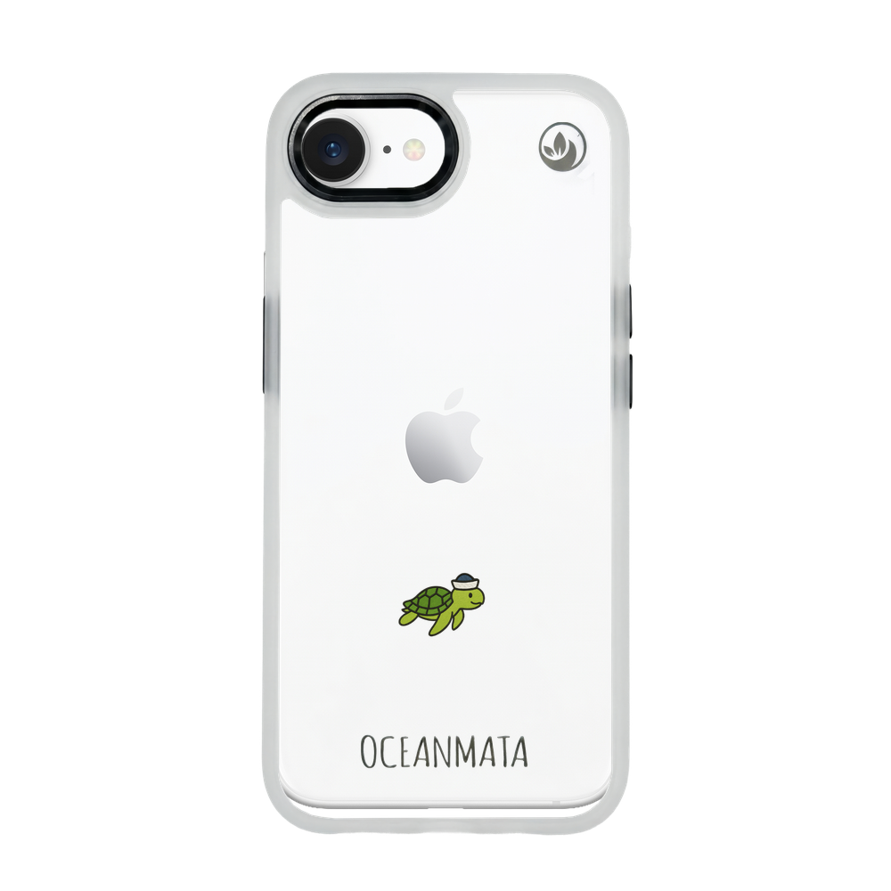 iPhone 16e/17e Hülle - Schildkröte - "Captain Turtle" - nachhaltig