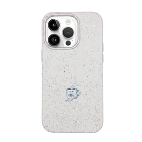 Biologisch abbaubare Handyhülle iPhone 14 pro max Coffeelove — kompostierbar — Vorderseite