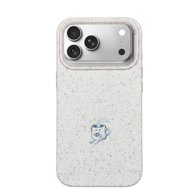 iPhone 17 Pro Max Case - white - "coffeelove" - sustainable
