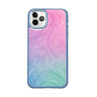 iPhone 11 pro case - "Colored Marble" - sustainable
