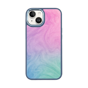 iPhone 14 Case - "Colored Marble" - sustainable