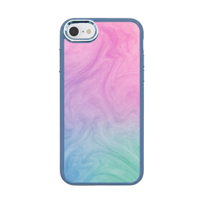 iPhone SE/7/8 Case - "Colored Marble" - sustainable