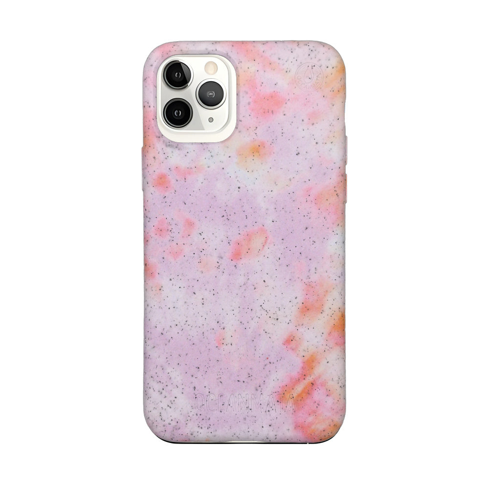 iPhone 11 pro case - coral orange - "Coralful" - sustainable