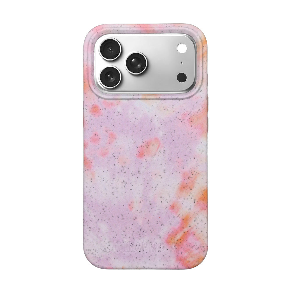 iPhone 17 Pro Case - Coral Orange - "Coralful" - sustainable