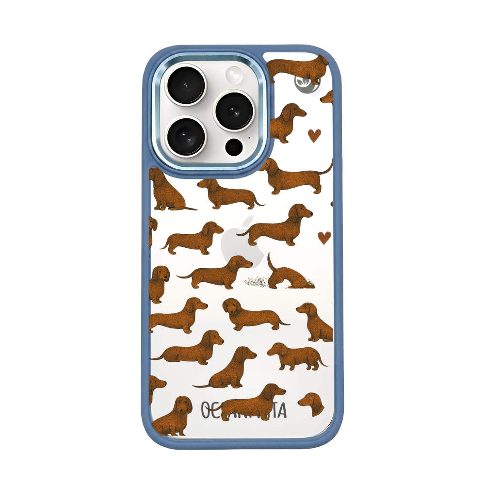 iPhone 15 pro case - Dachshund - "Dachshund" - sustainable