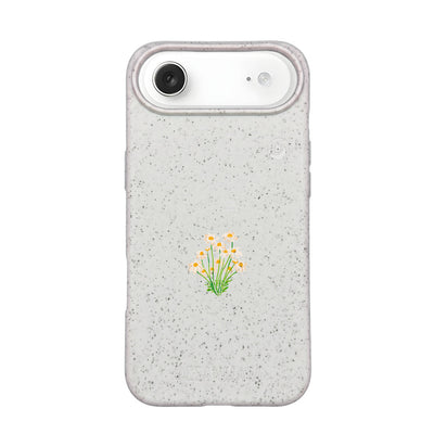 iPhone 17 Air Case - Flowers White - "Daisy" - sustainable