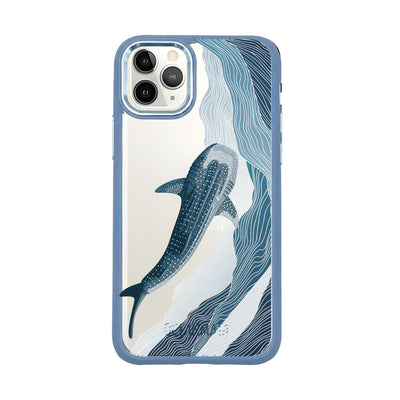 iPhone 11 Pro Case - Whale Shark Blue - "DeepWater" - sustainable