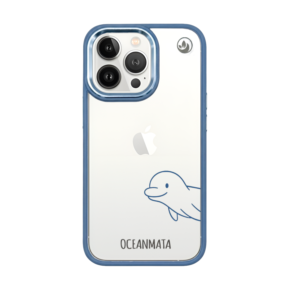 iPhone 13 pro max case - Dolphin - "Finni" - sustainable