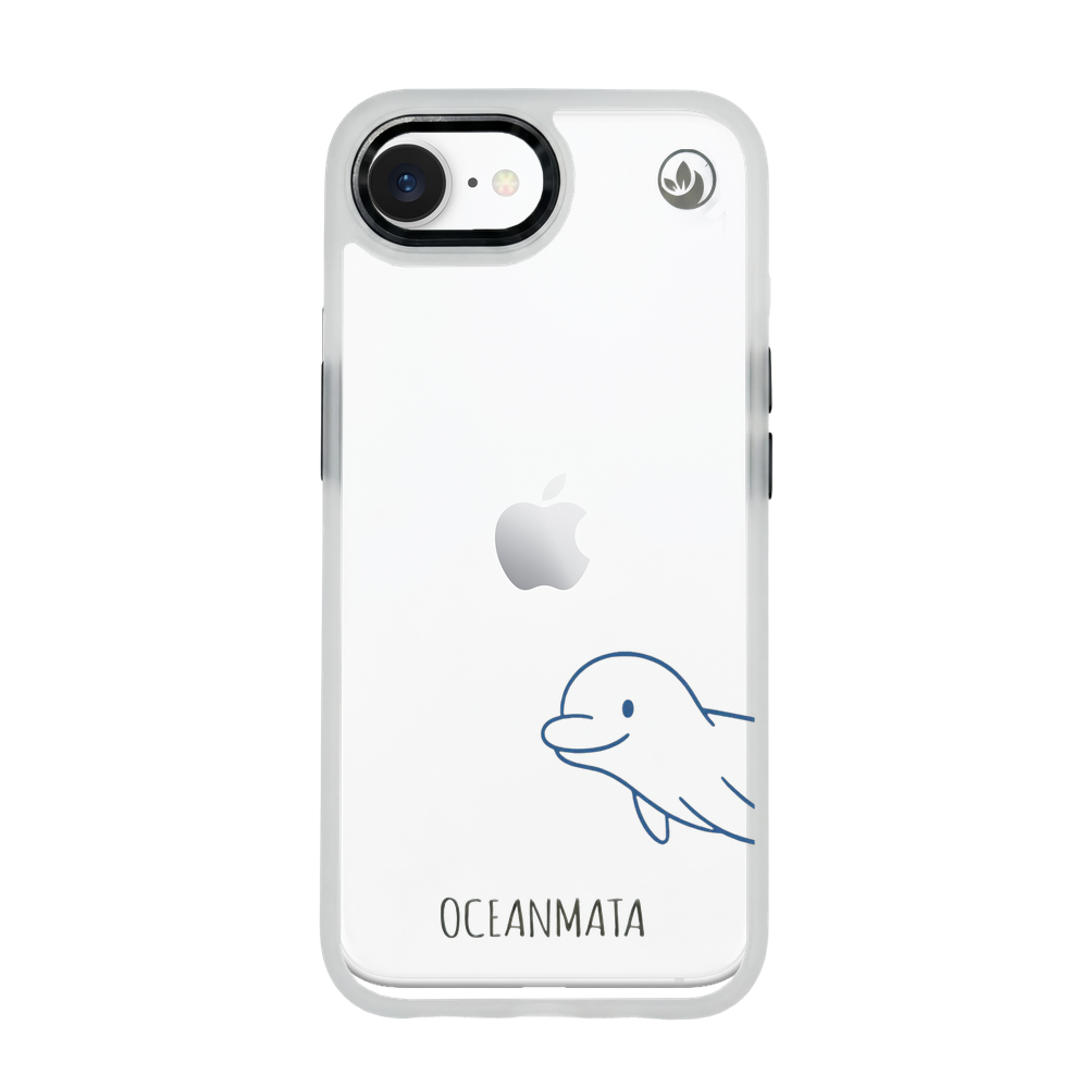 iPhone 16e Case - Dolphin - "Finni" - sustainable