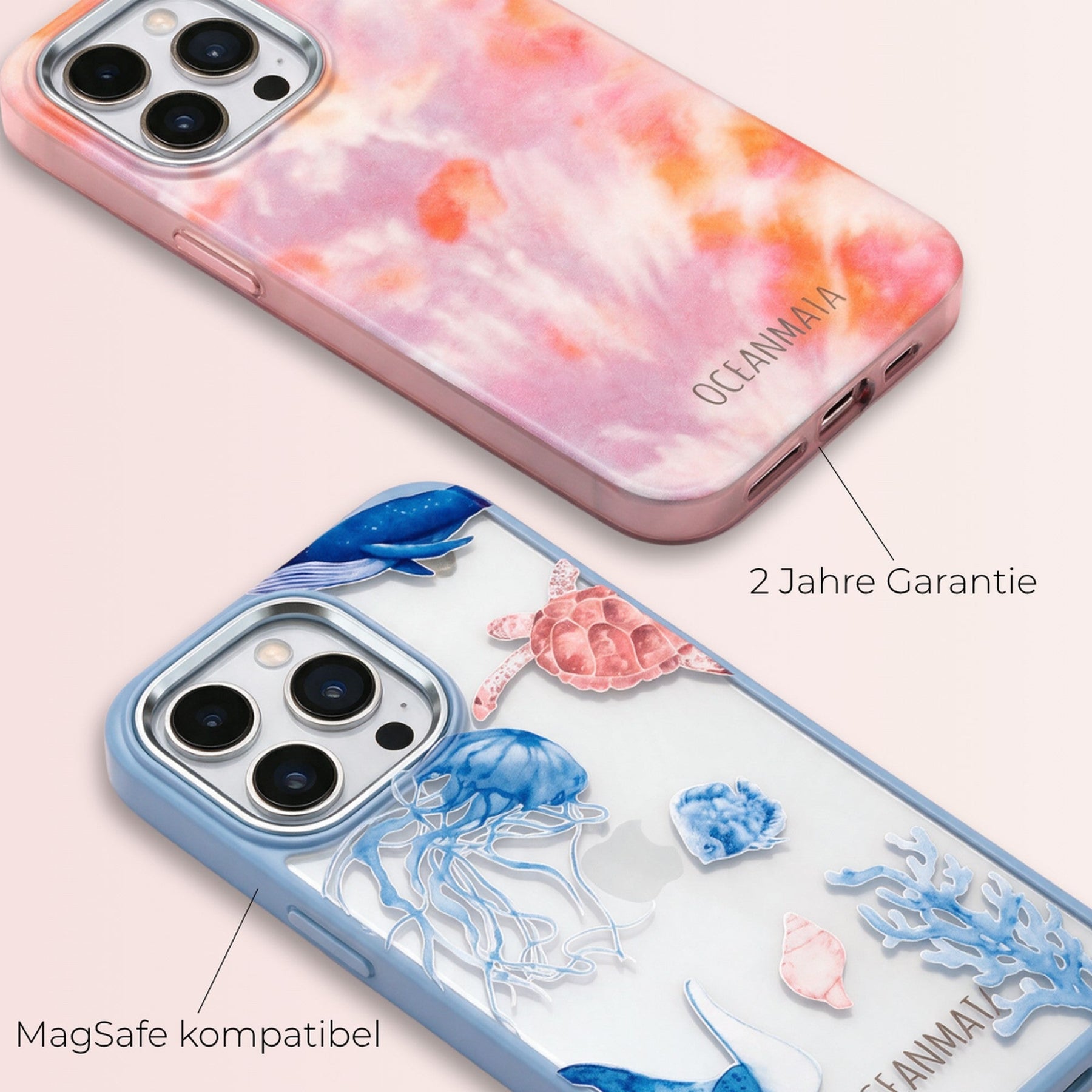 Nachhaltige Handyhülle Samsung S26+ Captaindolphin aus Ocean Plastic — Garantie & MagSafe-Kompatibilität