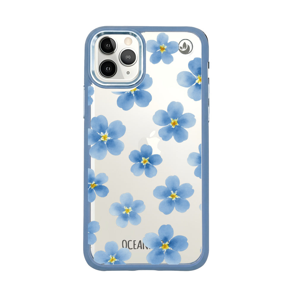 iPhone 11 pro case - forget-me-not - sustainable