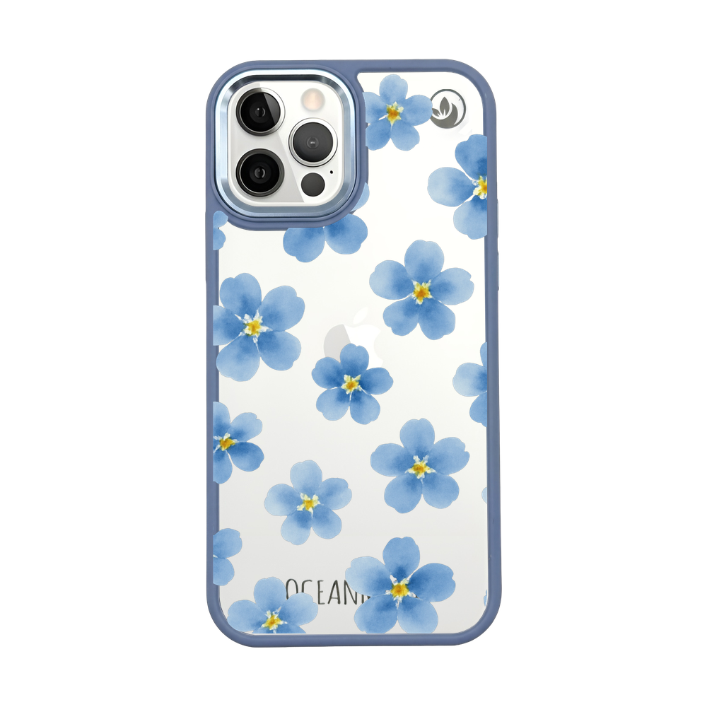 iPhone 12 pro / iPhone 12 case - forget-me-not - sustainable