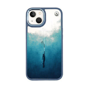 iPhone 13 Case - Freedive Blue - "Freedive" - ​​sustainable