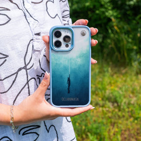 iPhone 16 pro max case - Freedive blue - "Freedive" - ​​sustainable