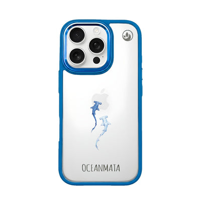 iPhone 16 Pro Case - Shark Blue - "Hammerhead" - sustainable