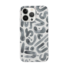 iPhone 13 pro max Hülle Buchstabensuppe in Handyfarbe