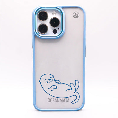 iPhone 15 pro case - Otter blue - sustainable