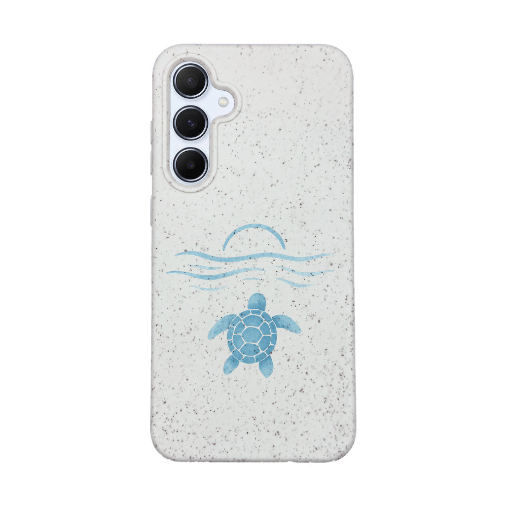 Samsung A55 Case - white - "Into the Sun" - sustainable