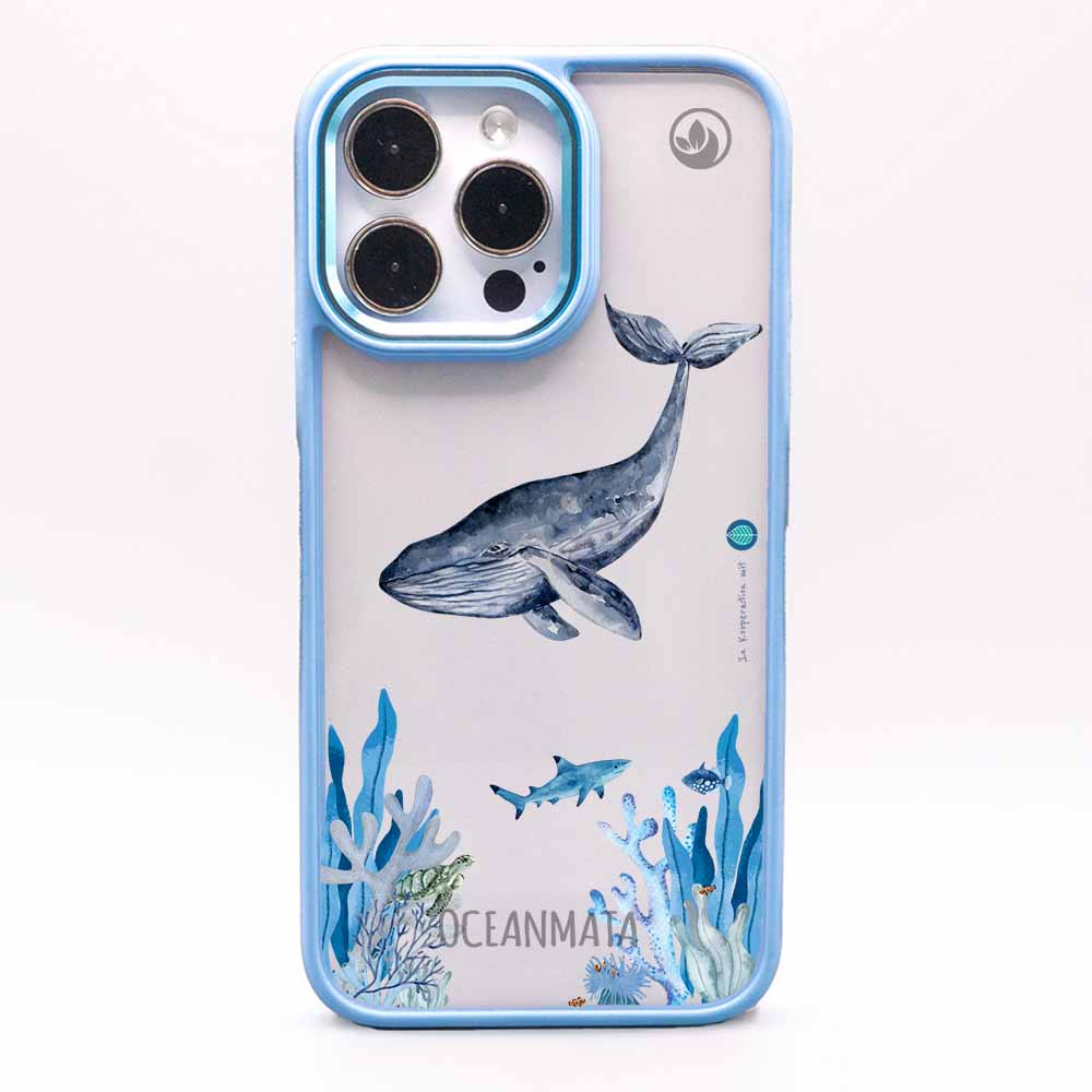 iPhone 15 pro Hülle - Meer blau - "Ocean" - nachhaltig