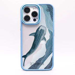 iPhone 13 pro max Hülle - Walhai blau - "DeepWater" - nachhaltig