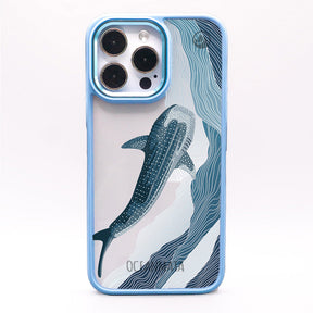 iPhone 11 pro Hülle - Walhai blau - "DeepWater" - nachhaltig