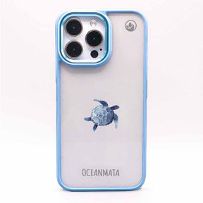 iPhone 13 pro max Hülle - Turtle blau - "Shellie" - nachhaltig