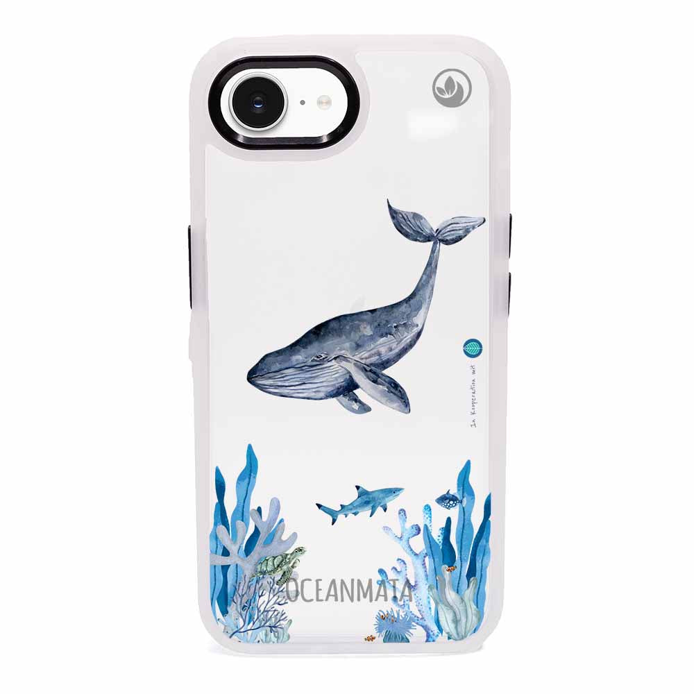 iPhone 16e/17e Hülle - Meer blau - "Ocean" - nachhaltig