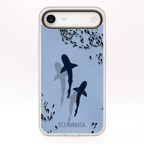 iPhone 17 Air Case - Shark Blue - "Into the blue" sustainable