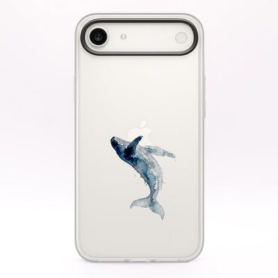 iPhone 17 Air Case - Whale blue - "Joy" - sustainable