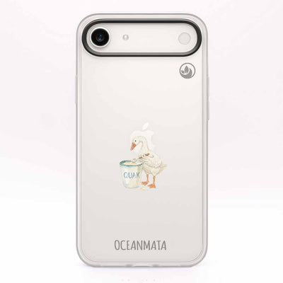 iPhone 17 Air Case - Quark Duck blue - "TheQuak" - sustainable