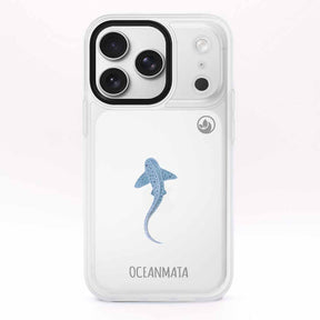 iPhone 17 pro max Hülle - Leopardenhai blau - "BlueLeopard" - nachhaltig