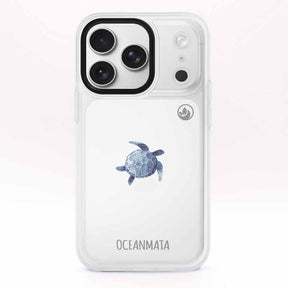 iPhone 17 pro max Hülle - Turtle blau - "Shellie" - nachhaltig
