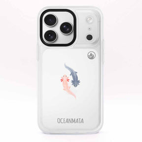 iPhone 17 pro max Hülle - Axlotl blau - "Axl" - nachhaltig