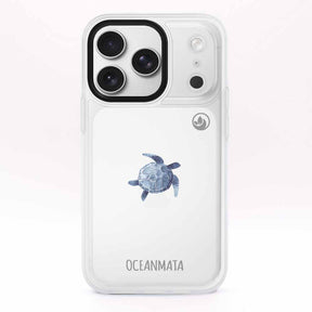 iPhone 17 pro max Hülle - Turtle blau - "Shellie" - nachhaltig