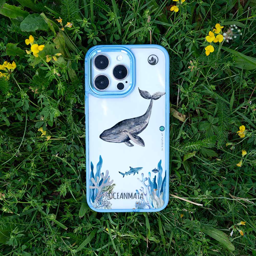 iPhone 15 pro max Hülle - Meer blau - "Ocean" - nachhaltig