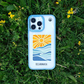 iPhone 13 pro max Hülle - Meer blau - "Sun&Sea" - nachhaltig