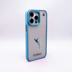 iPhone 13 Hülle - Wal blau - "Joy" - nachhaltig