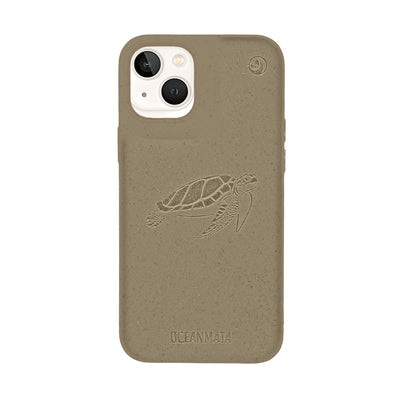 iPhone 12 mini case - green - "TURTLE" - sustainable
