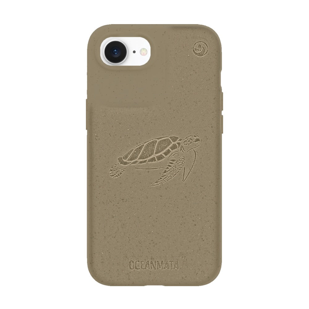 iPhone 16e/17e Case - green - "TURTLE" - sustainable