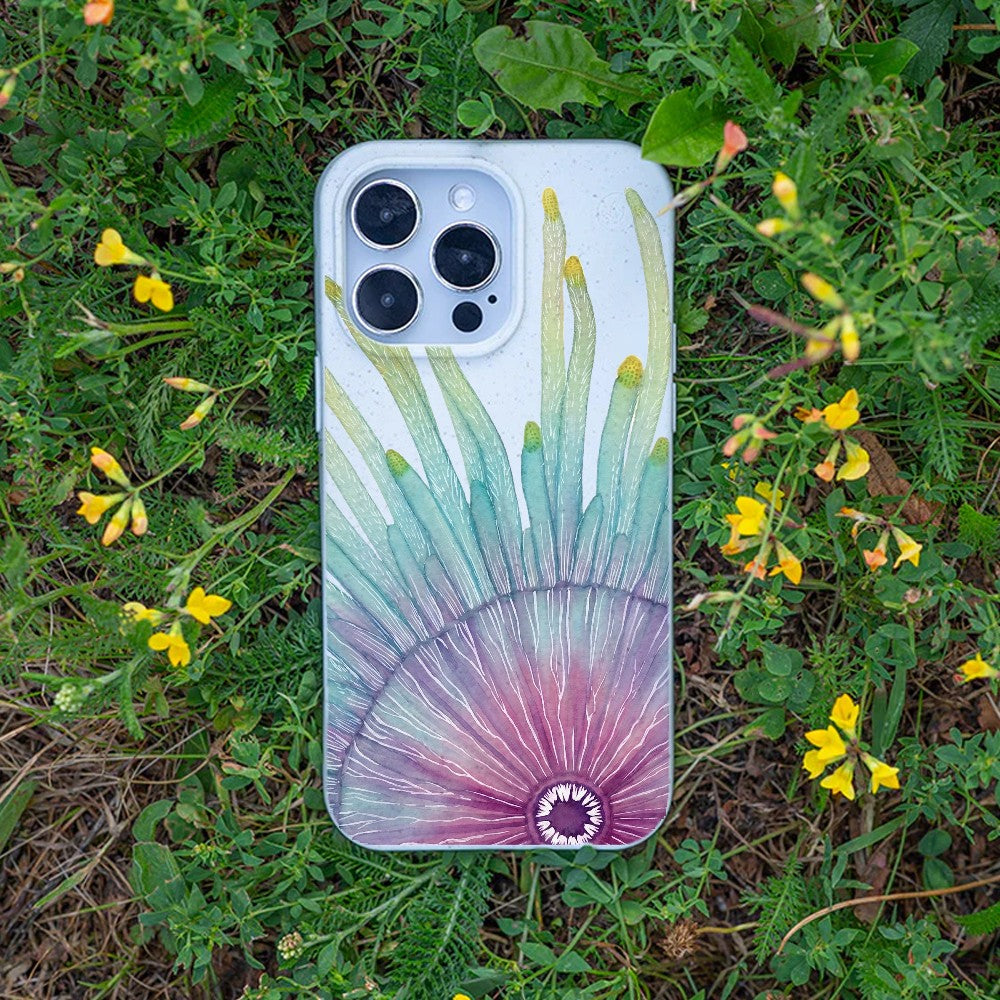 Biologisch abbaubare Handyhülle iPhone 13 Jellybutton — kompostierbar — Bonus
