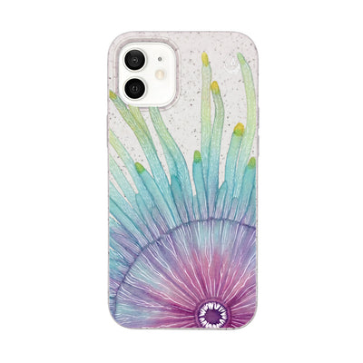 iPhone 12 mini Case - white - "jellybutton" - sustainable