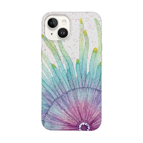 Biologisch abbaubare Handyhülle iPhone 14 Jellybutton — kompostierbar — Vorderseite
