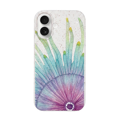 iPhone 17 Case - white - "jellybutton" - sustainable