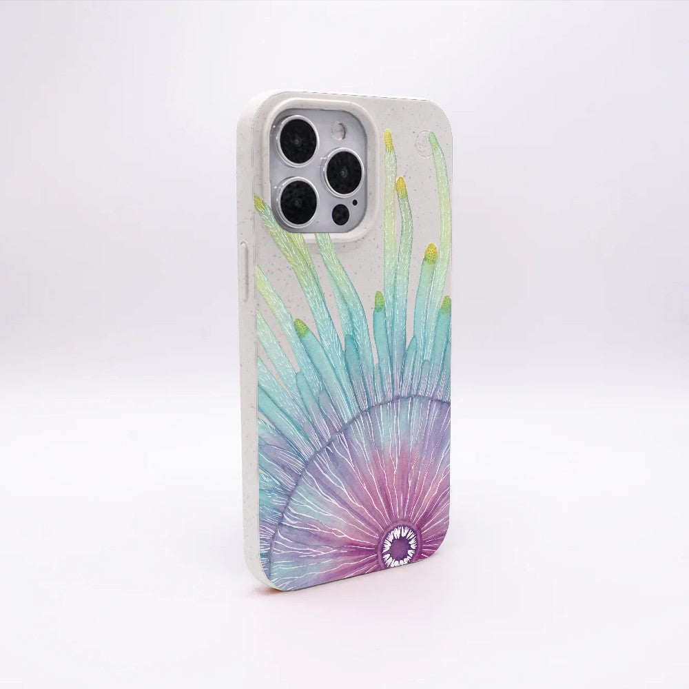 Biologisch abbaubare Handyhülle iPhone 17 Air Jellybutton — kompostierbar — Rückseite