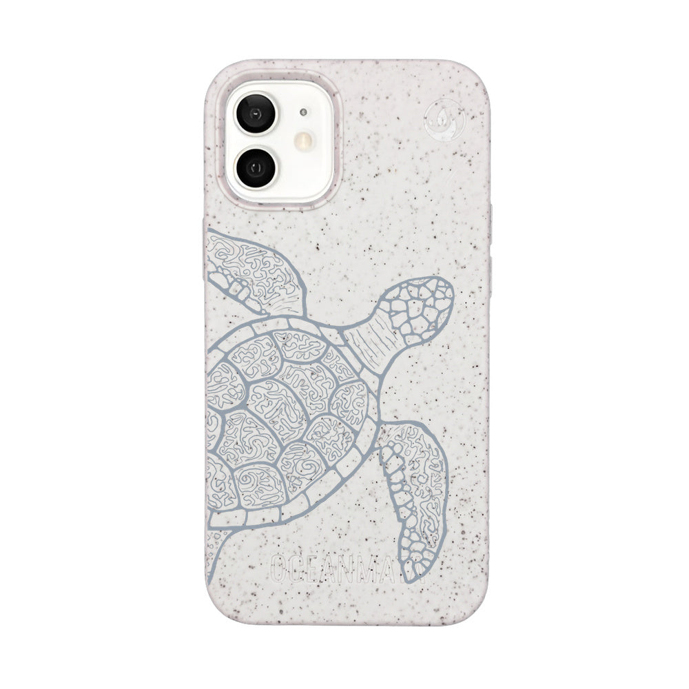 iPhone 12 mini Case - Colorful Turtle - "Kura-Kura" - sustainable