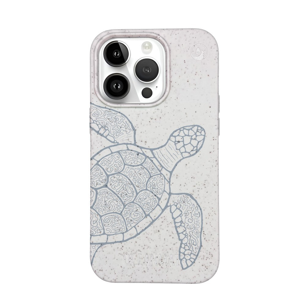 iPhone 14 Pro Case - Colorful Turtle - "Kura-Kura" - Sustainable