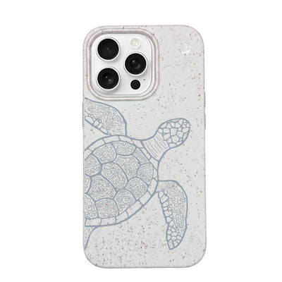 iPhone 16 Pro Max Case - Turtle Colorful - "Kura-Kura" - sustainable
