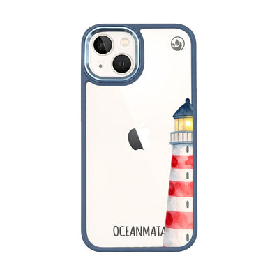 iPhone 13 Case - Lighthouse blue - "Lighthouse" - sustainable